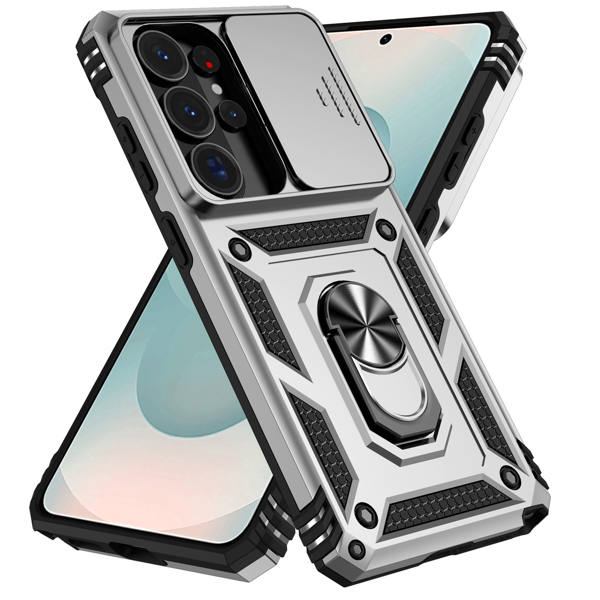 Phone Ring Holder - Shockproof Phone Case for Samsung S26