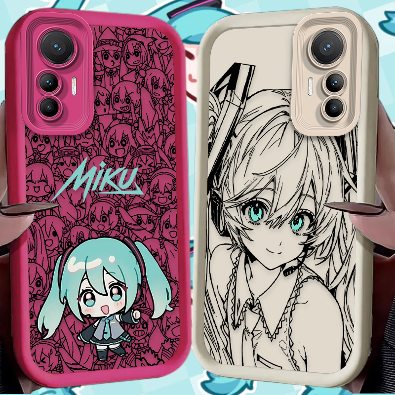 Xiaomi Phone Accessories - H-Hatsunes Kawaii M-Miku Phone Case for