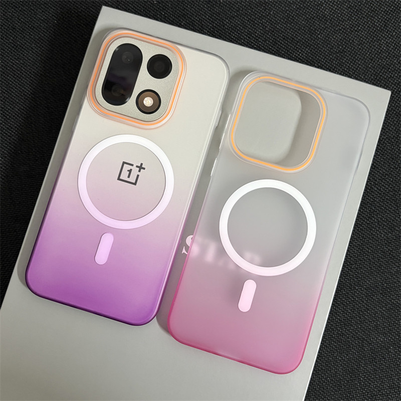 Magsafe Wireless Charger - Ultra-thin Gradient Matte Translucent PC Case