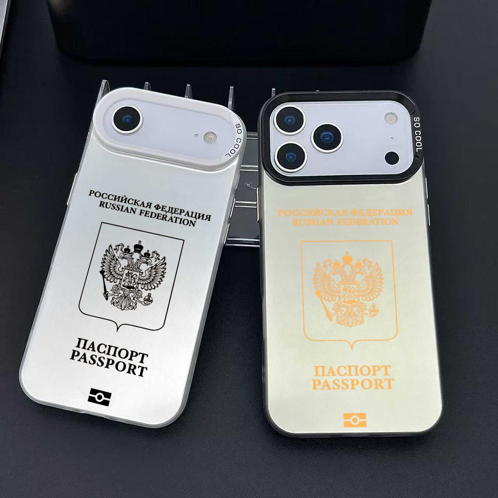 Phone Accessories Kiosk - Russia Passport Design Phone Case For