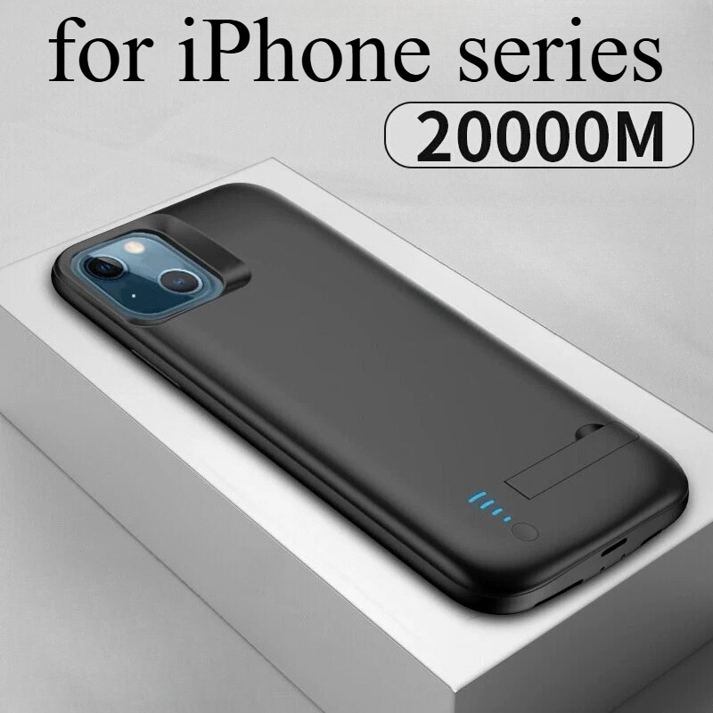 Portable Charger 20000Mah - 20000mAh Power Bank Case for iPhone16