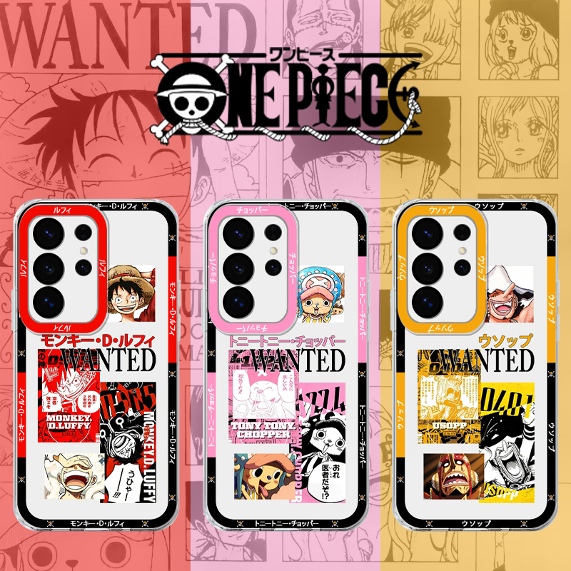 Phone Accessories Samsung - One P-Piece Cartoon Soft Silicone Phone