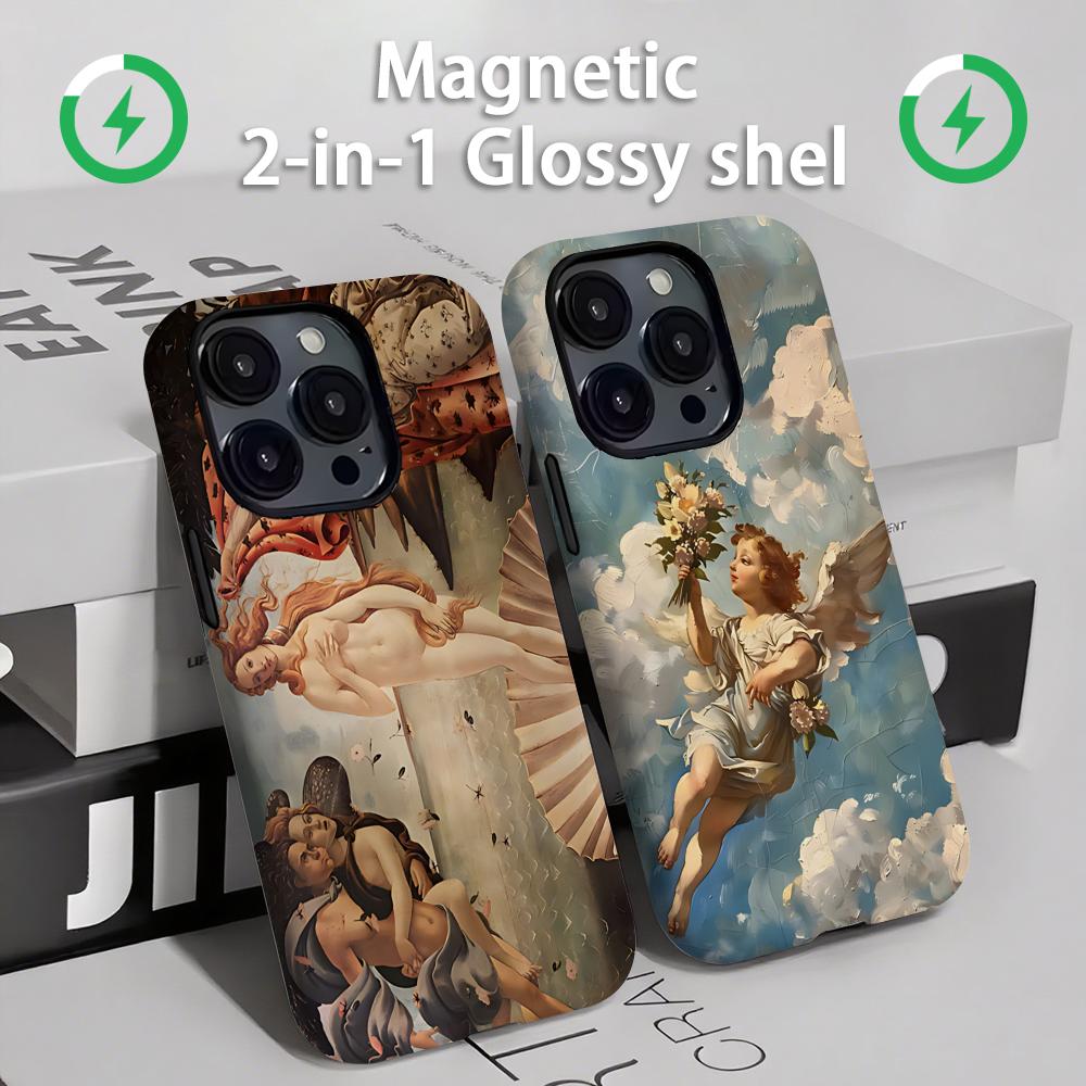Phone Accessories Kiosk - Renaissance Art Paintings Phone Case Magnetic