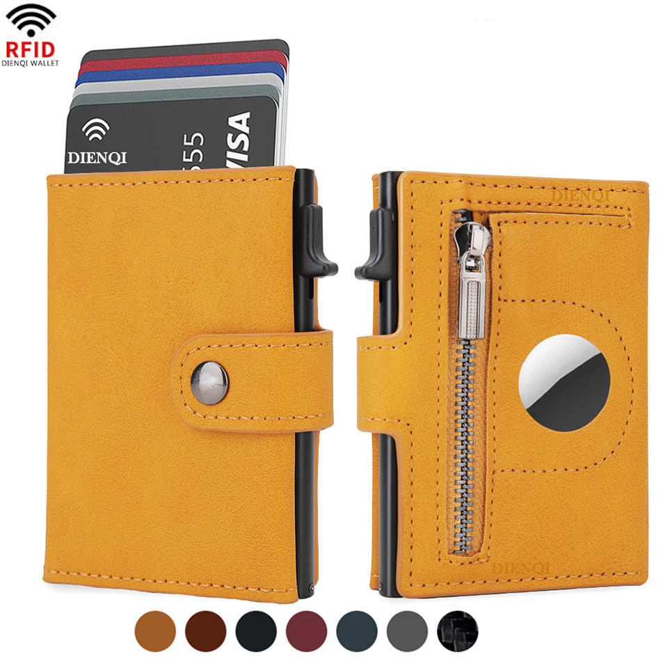 Airtag Holder Case - Airtag Wallet Rfid Credit Card Holder