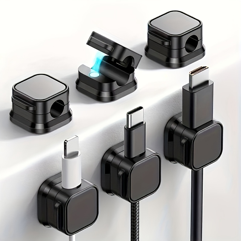 6/12Pcs PP Magnetic Cable Clip - Cable Organizer Magnetic のレビューと価格