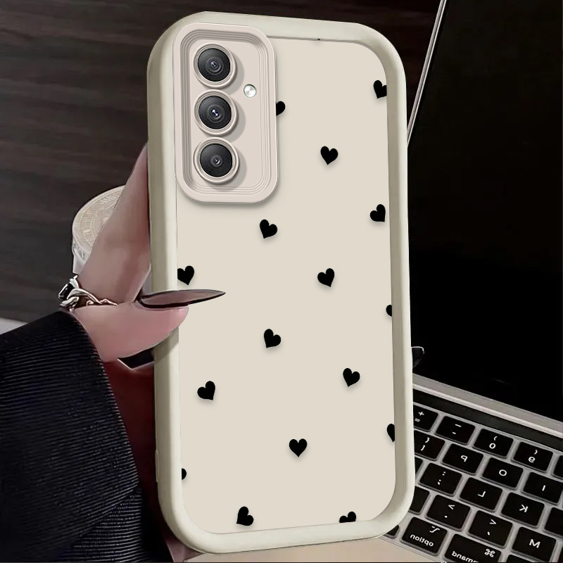 Black Love Heart Bowknot Case  - Phone Accessories Samsung のレビューと価格