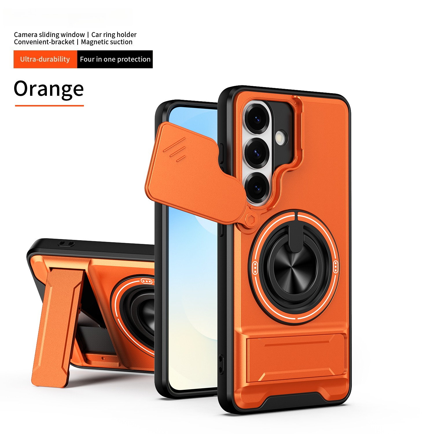360 Rotating Magnetic Ring Hol - Phone Kickstand Ring のレビューと価格