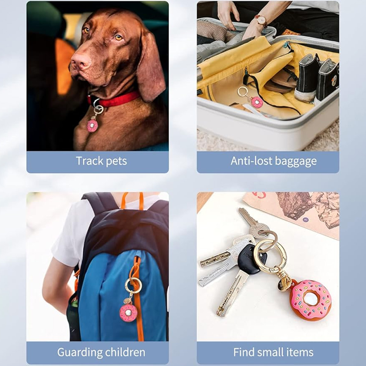 AirTag Holder - Donut Case For - Airtag Holder Case のレビューと価格