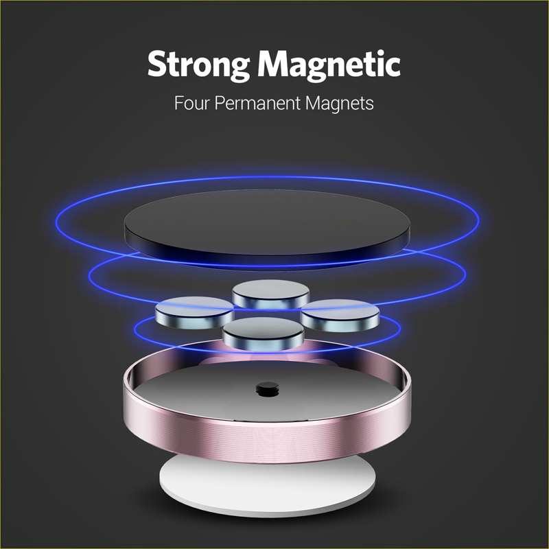 360 Degrees Magnetic Car Phone - Xiaomi Phone Accessories のレビューと価格