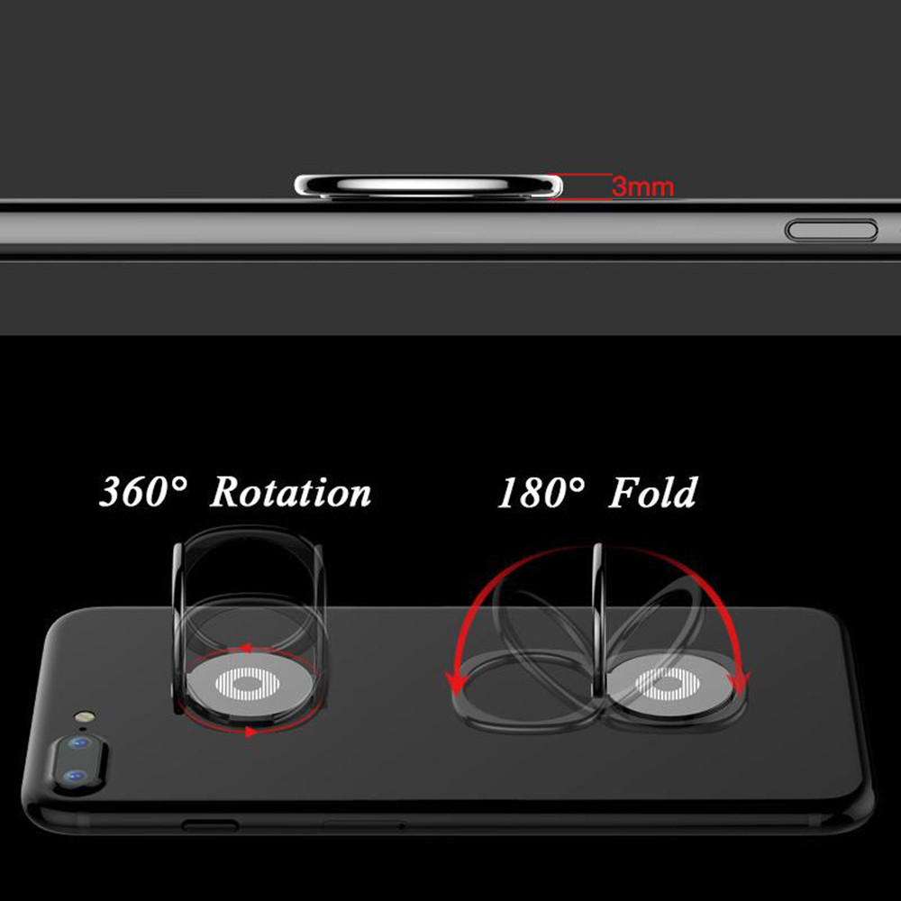 360° Rotating Finger Ring Hold - Phone Kickstand Ring のレビューと価格