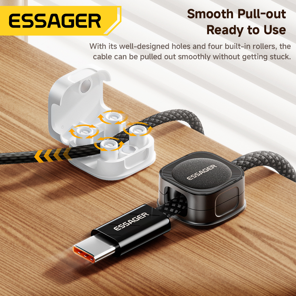 Essager Magnetic Cable Clips C - Cable Organizer Magnetic のレビューと価格