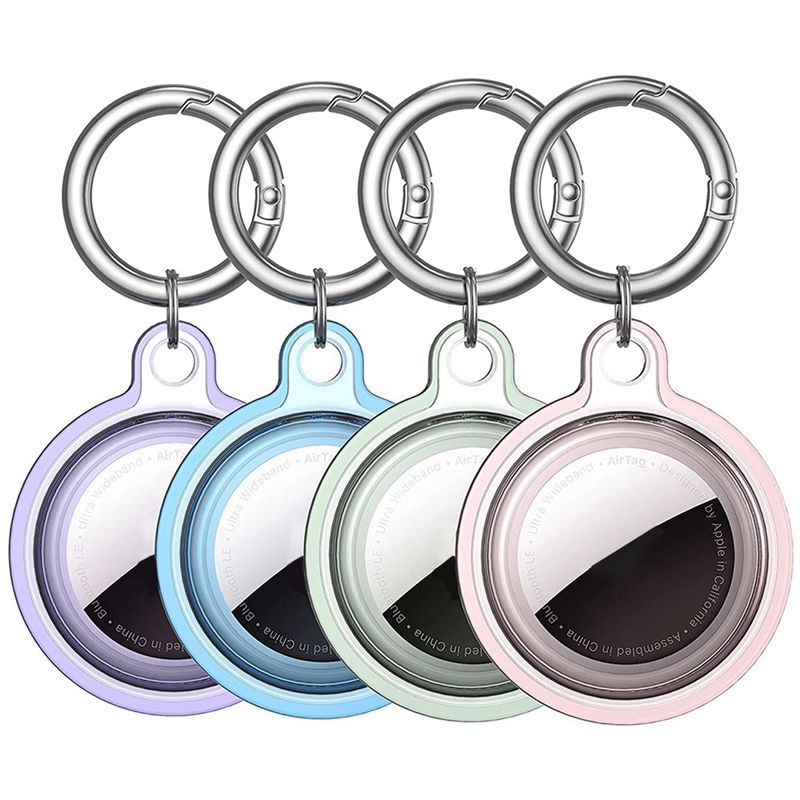 YLS-8 Pack Protective Case For - Airtag Holder Case のレビューと価格