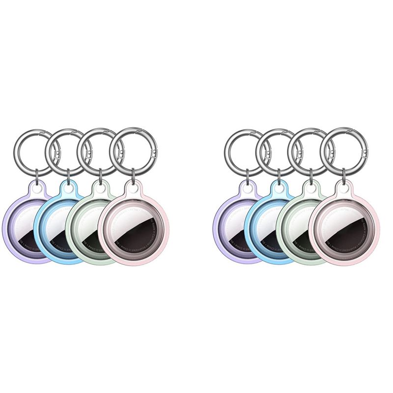 YLS-8 Pack Protective Case For - Airtag Holder Case のレビューと価格