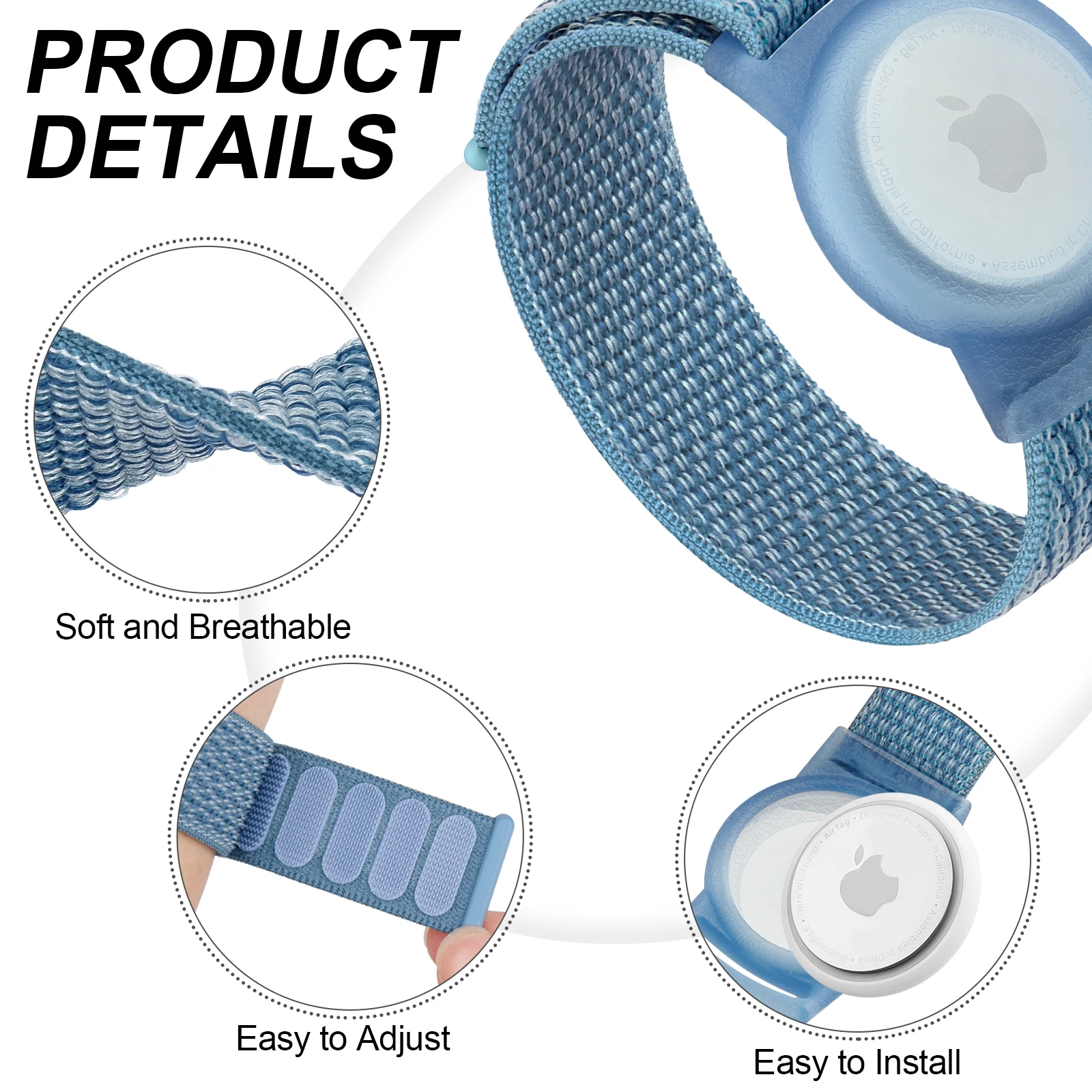 For Apple AirTags Kids Wristba - Airtag Holder Case のレビューと価格