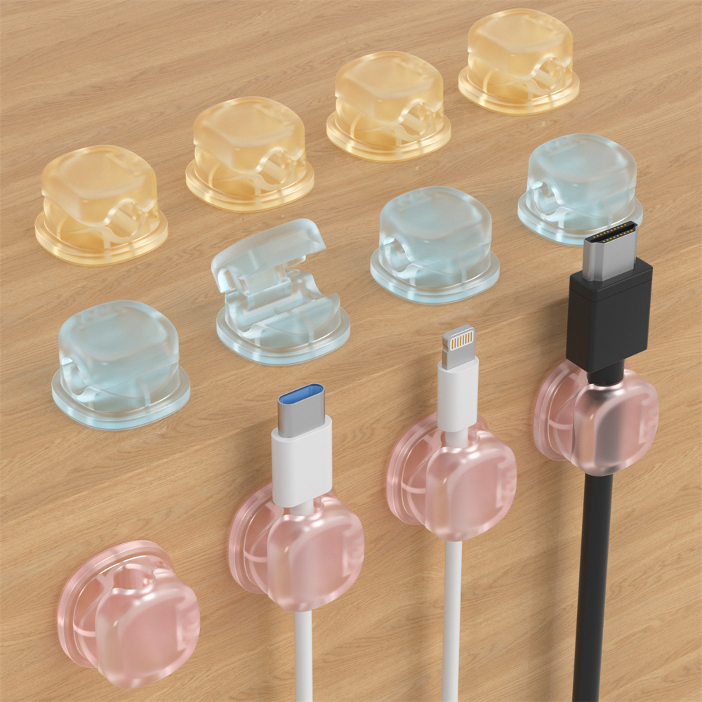 3 transparent color magnetic c - Cable Organizer Magnetic のレビューと価格