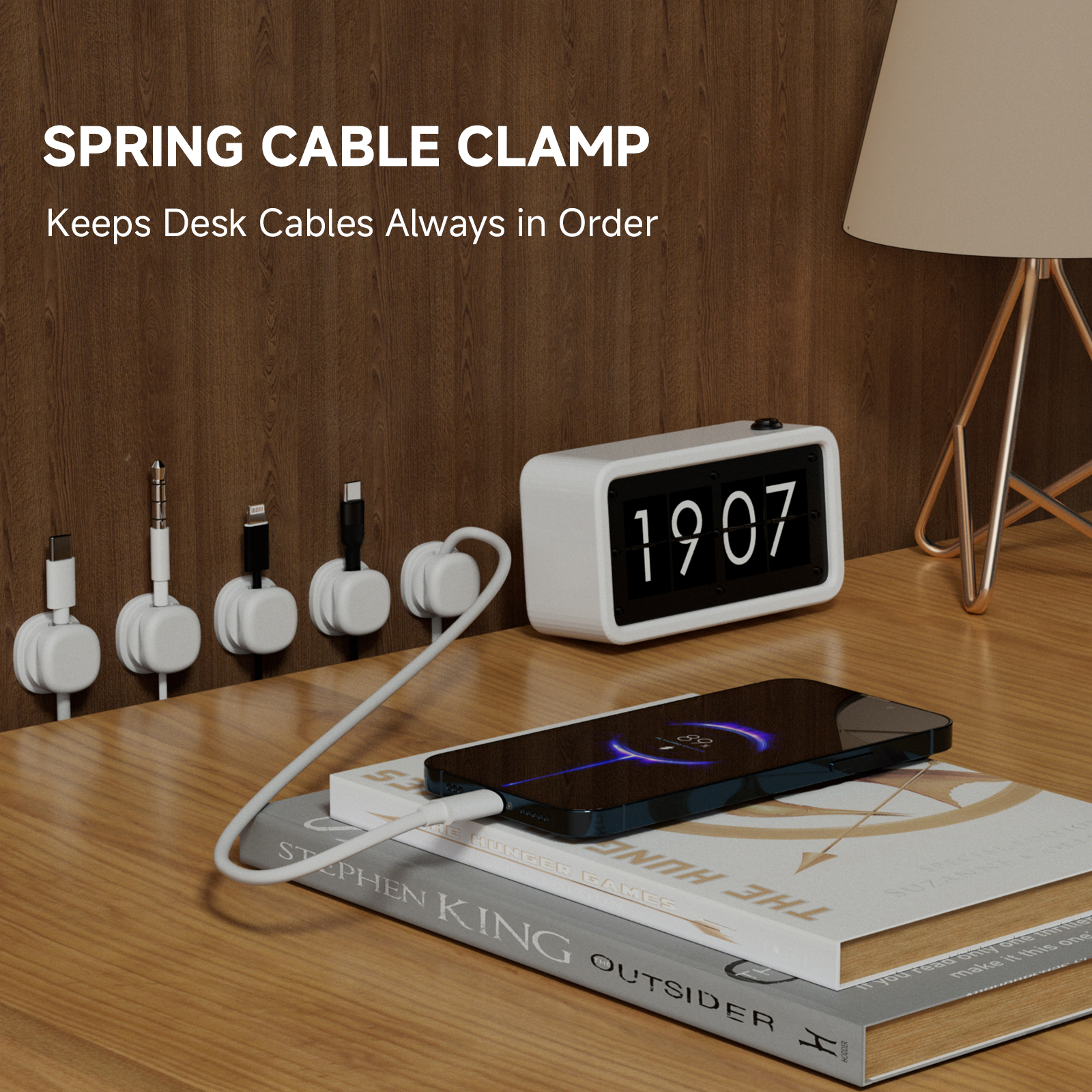 3 transparent color magnetic c - Cable Organizer Magnetic のレビューと価格