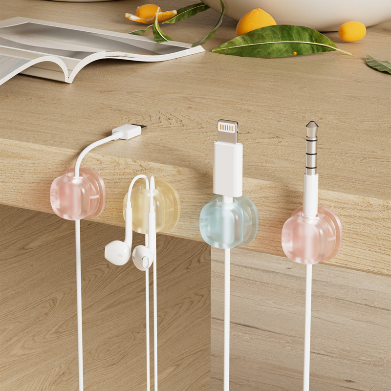 3 transparent color magnetic c - Cable Organizer Magnetic のレビューと価格