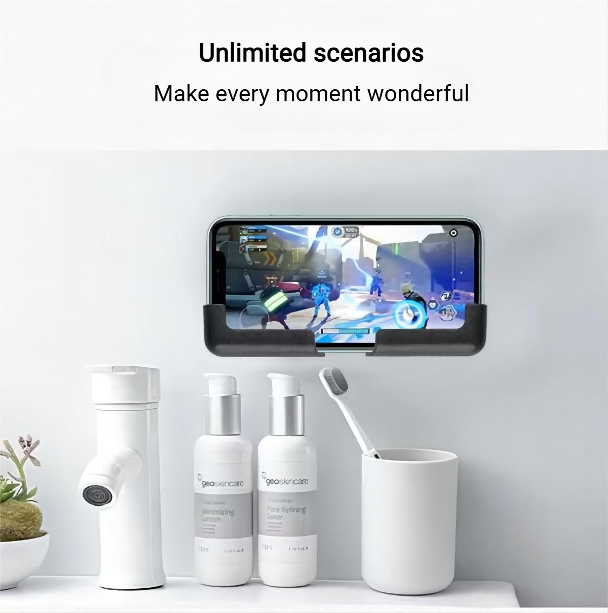 Self-Adhesive Dashboard Phone  - Phone Accessories Rack のレビューと価格