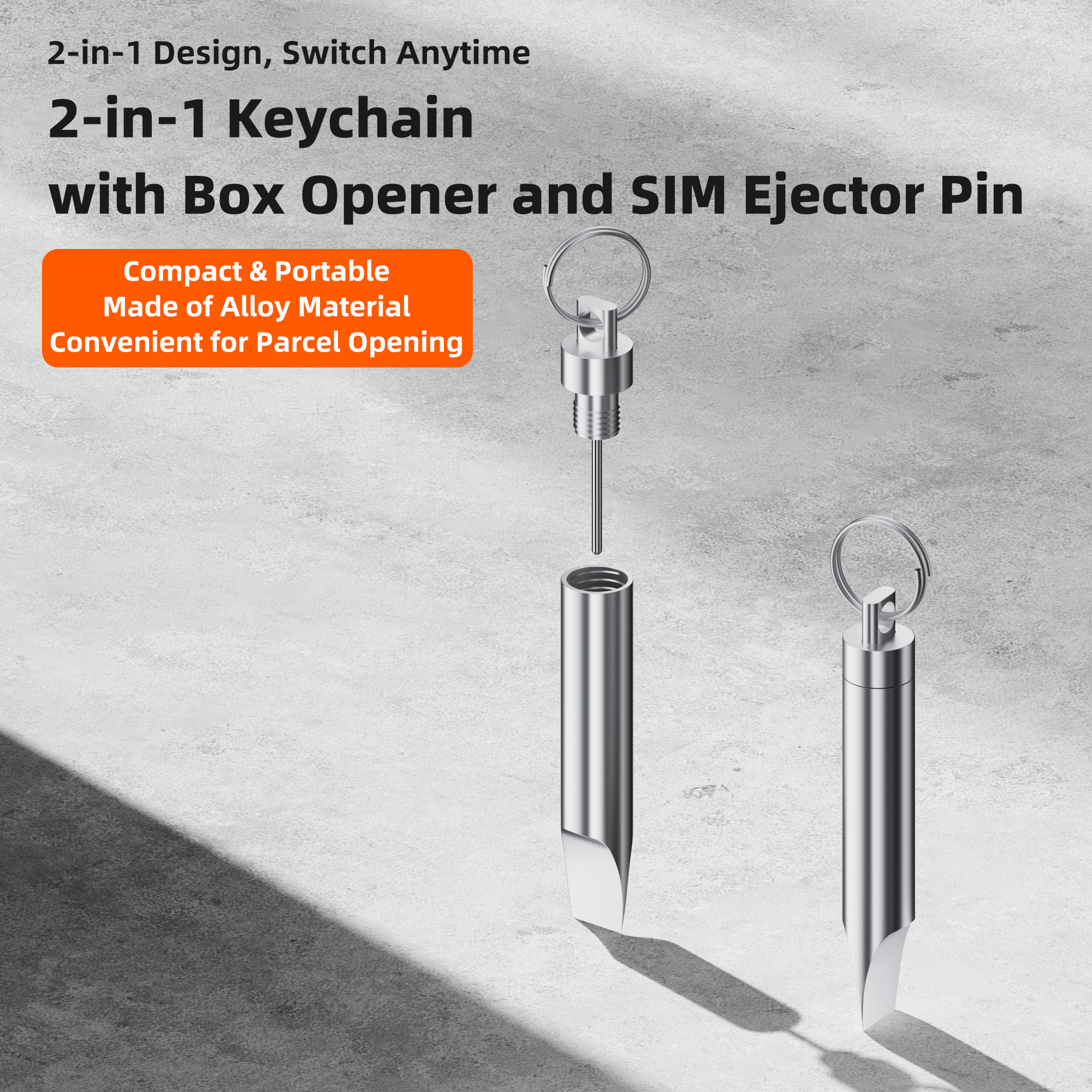 2-in-1 SIM Card Ejector Keycha - Sim Card Tool のレビューと価格