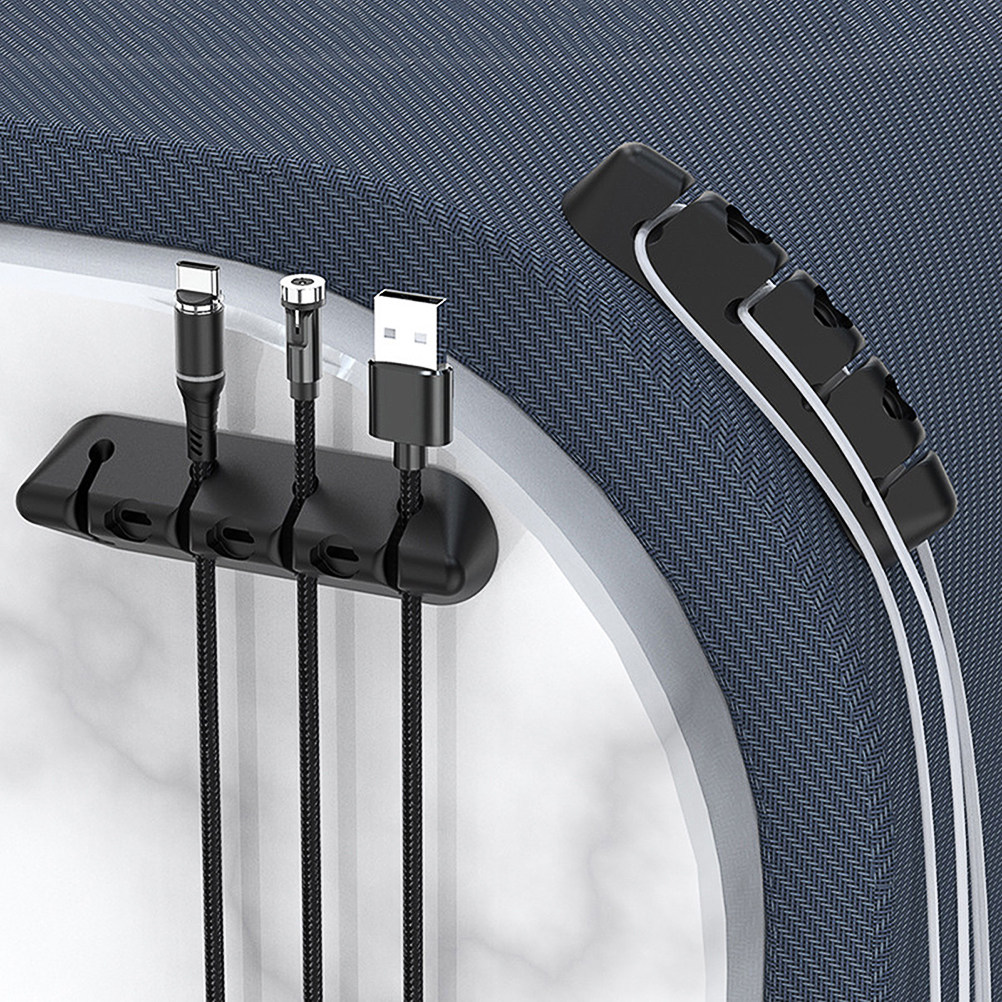 3Pcs Magnetic Cable Clips Desk - Cable Organizer Magnetic のレビューと価格