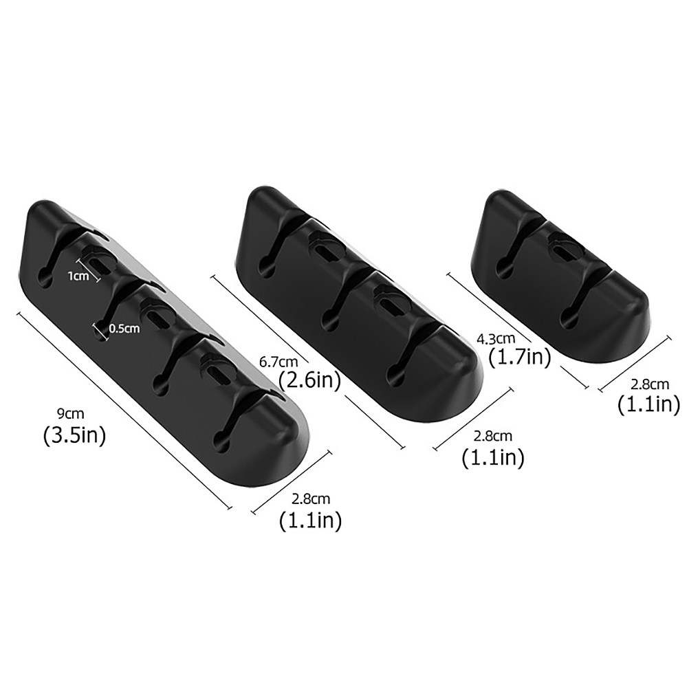 3Pcs Magnetic Cable Clips Desk - Cable Organizer Magnetic のレビューと価格