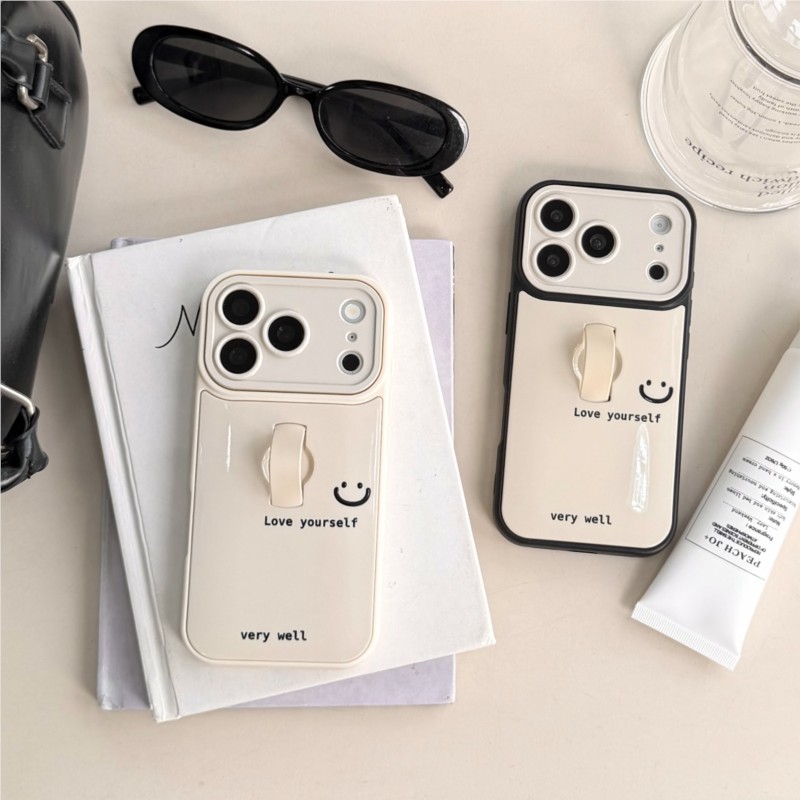 Korean Ins Style Smile Letter  - Phone Ring Holder のレビューと価格