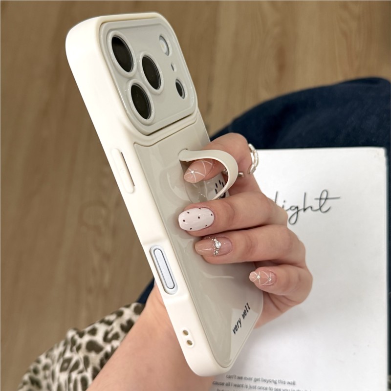 Korean Ins Style Smile Letter  - Phone Ring Holder のレビューと価格