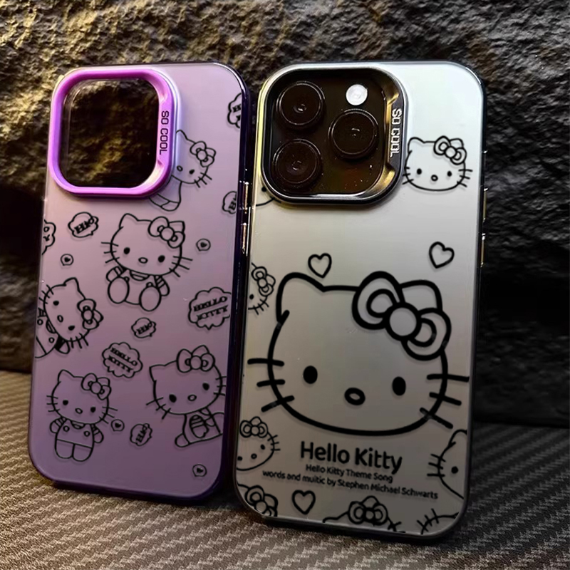 Cute line Hello Kitty Phone Ca - Xiaomi Phone Accessories のレビューと価格