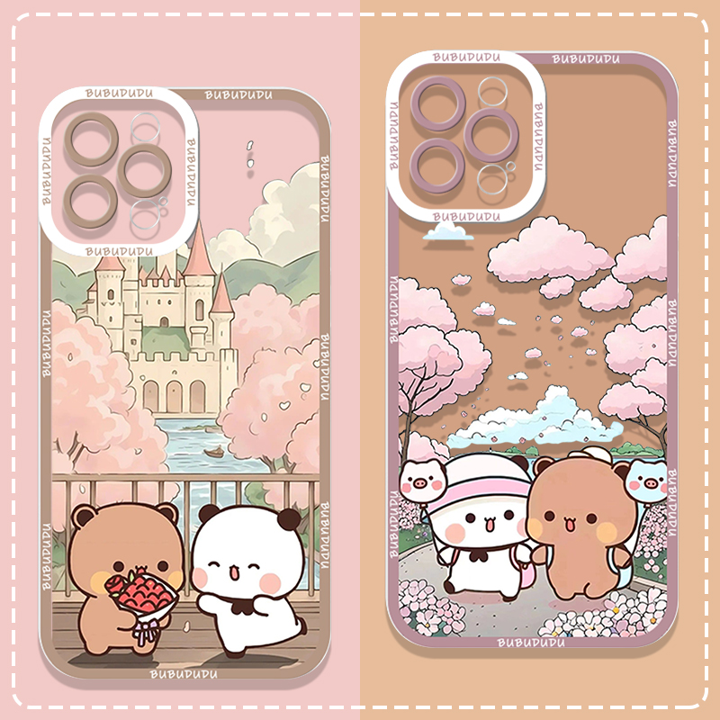 Cute BUBU DUDU Couple Clear Ph - Phone Accessories Samsung のレビューと価格