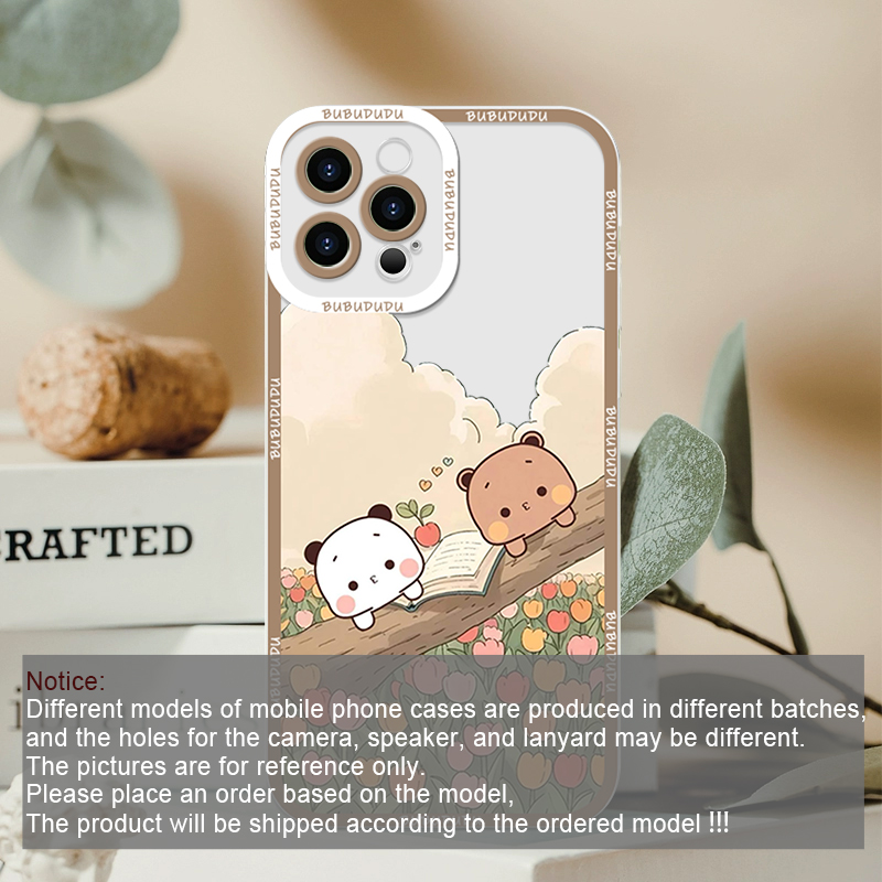 Cute BUBU DUDU Couple Clear Ph - Phone Accessories Samsung のレビューと価格