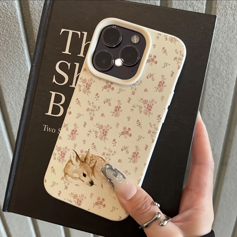 Cute Deer Full Floral Pattern  - Phone Accessories Kiosk のレビューと価格