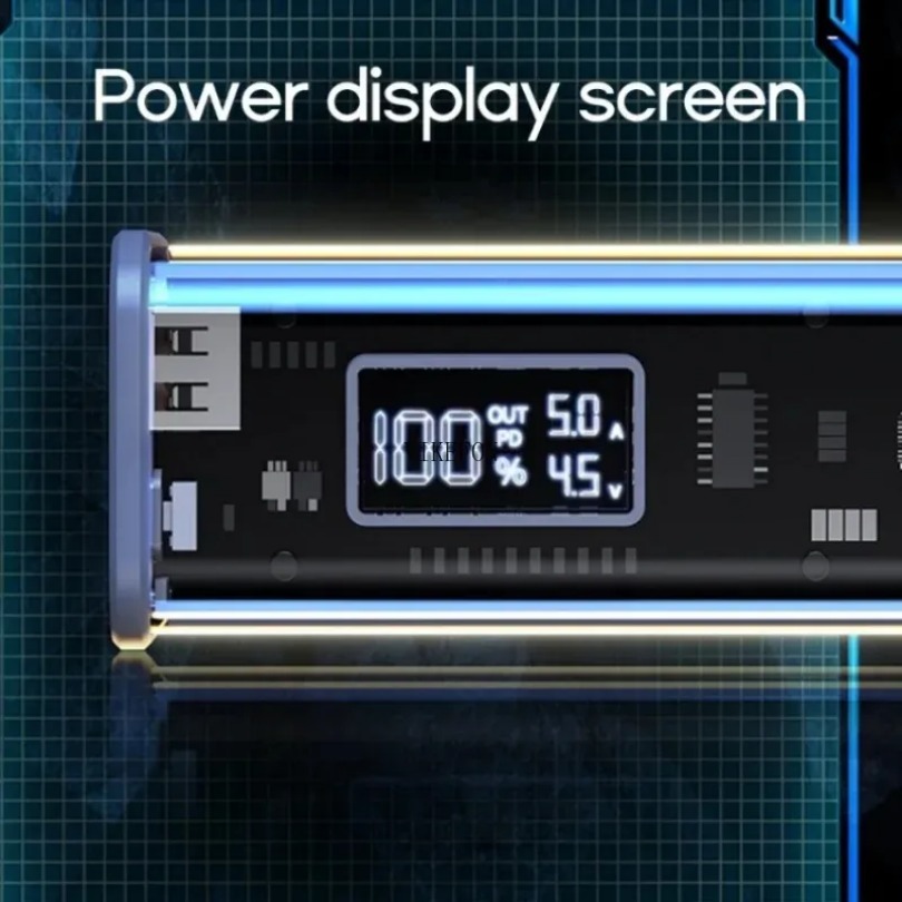 22.5W DIY Battery Charger Case - Portable Charger 20000Mah のレビューと価格