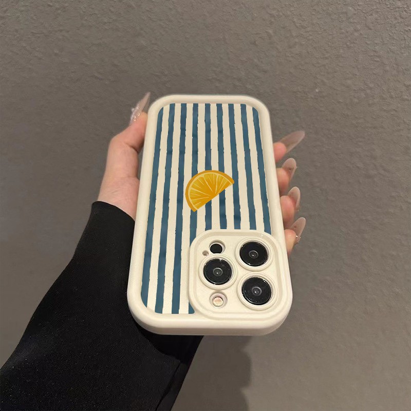 Striped Lemon Slice Pattern Ph - Xiaomi Phone Accessories のレビューと価格
