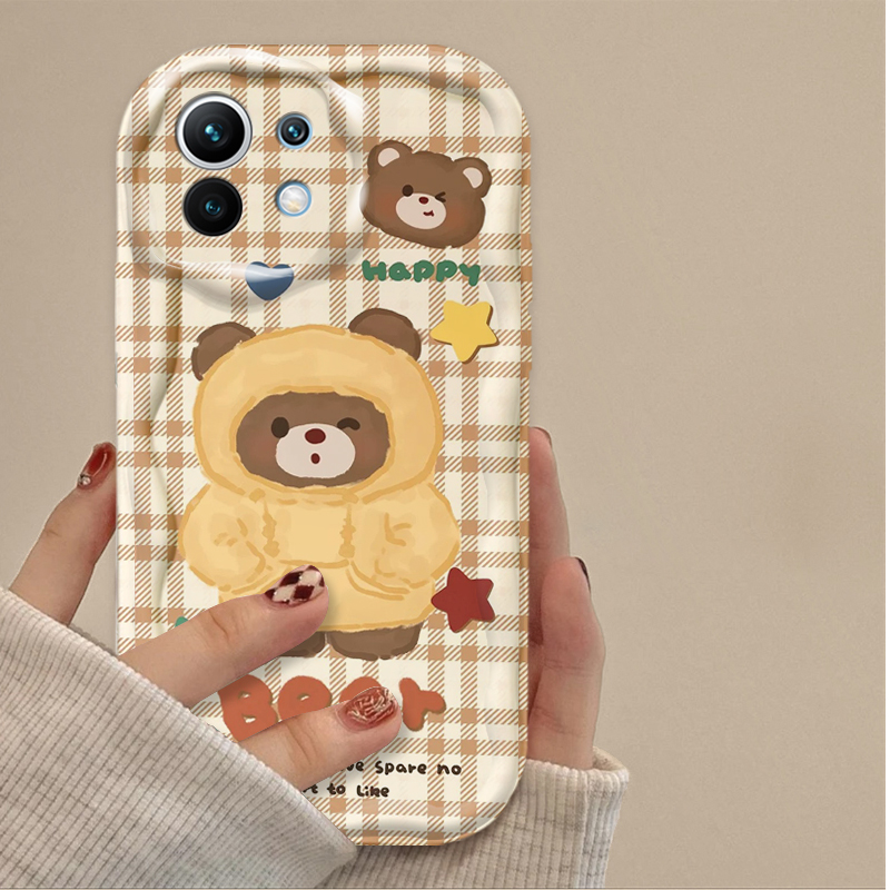 Lovely Coffee Bear Phone Case  - Xiaomi Phone Accessories のレビューと価格