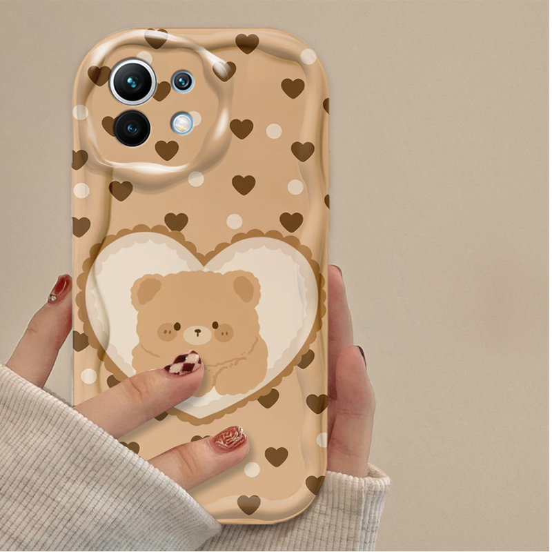 Lovely Coffee Bear Phone Case  - Xiaomi Phone Accessories のレビューと価格