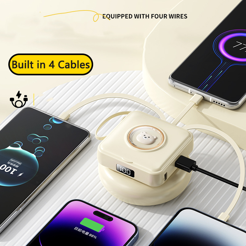 20000mAh Mini Power Bank Built - Portable Charger 20000Mah のレビューと価格