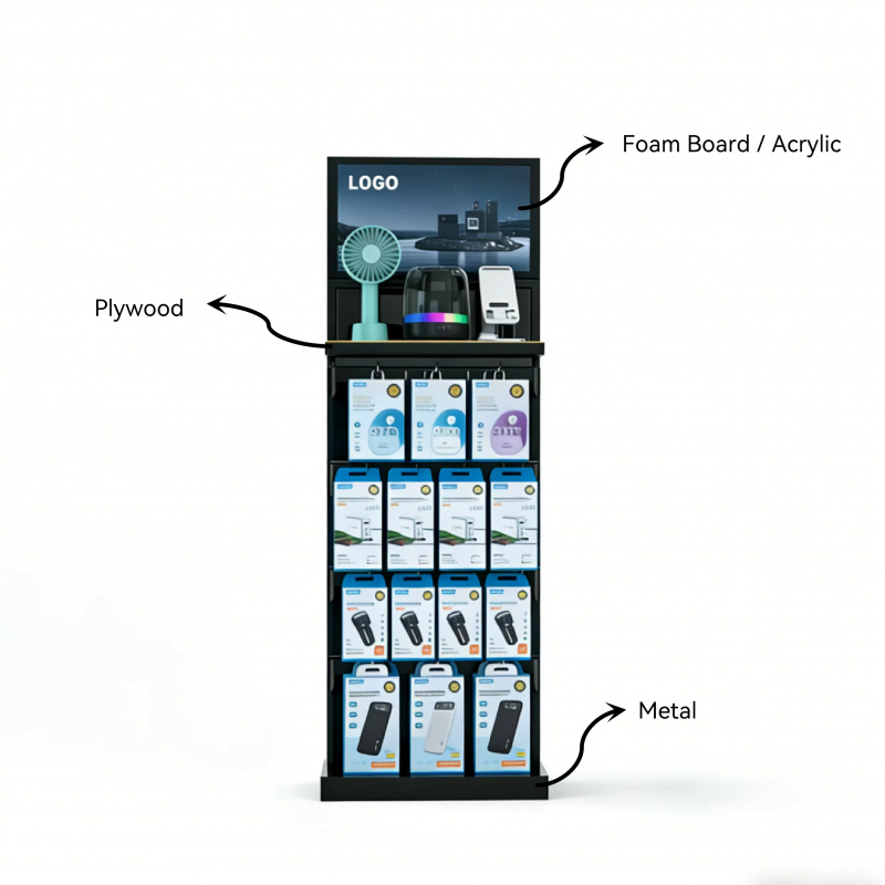 custom.Price Double-sided Meta - Phone Accessories Rack のレビューと価格