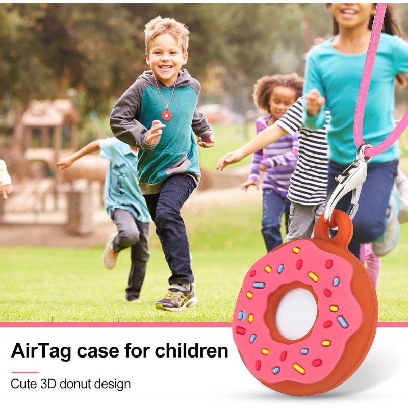 Airtag Necklace For Kids - Nev - Airtag Holder Case のレビューと価格