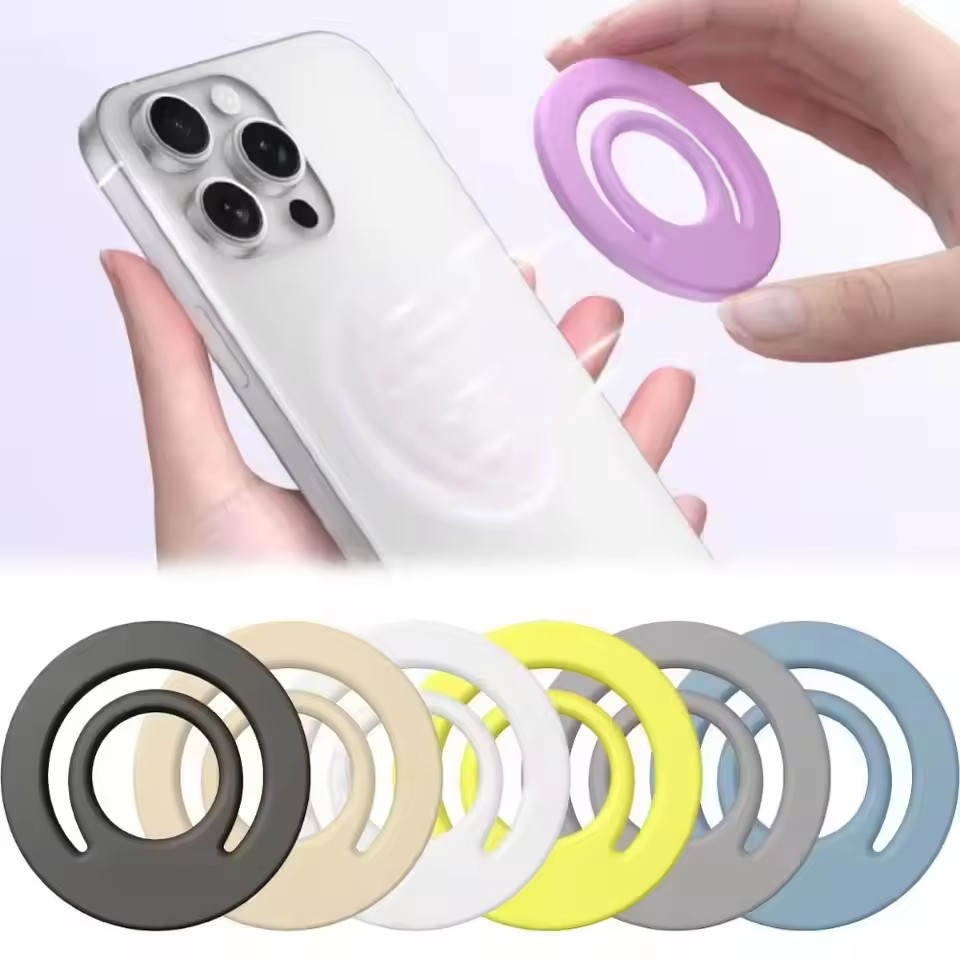 Magnetic Silicone Stand Finger - Phone Kickstand Ring のレビューと価格