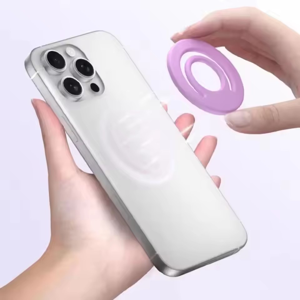 Magnetic Silicone Stand Finger - Phone Kickstand Ring のレビューと価格