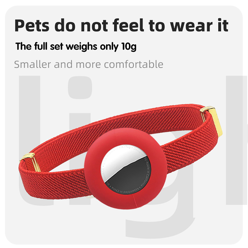 Cute Breakaway Cat Collar Elas - Airtag Holder Case のレビューと価格