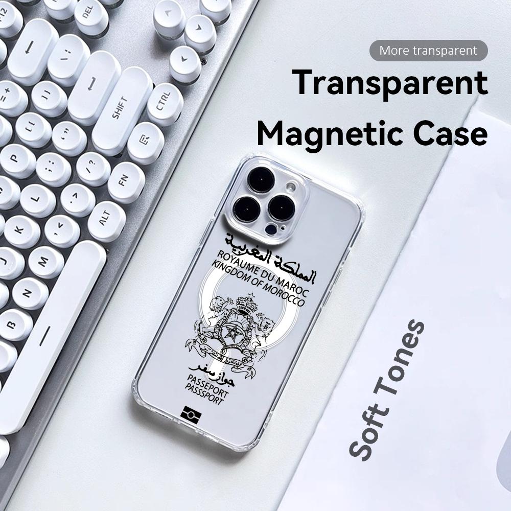 Cool Morocco Passport Phone Ca - Magsafe Wireless Charger のレビューと価格