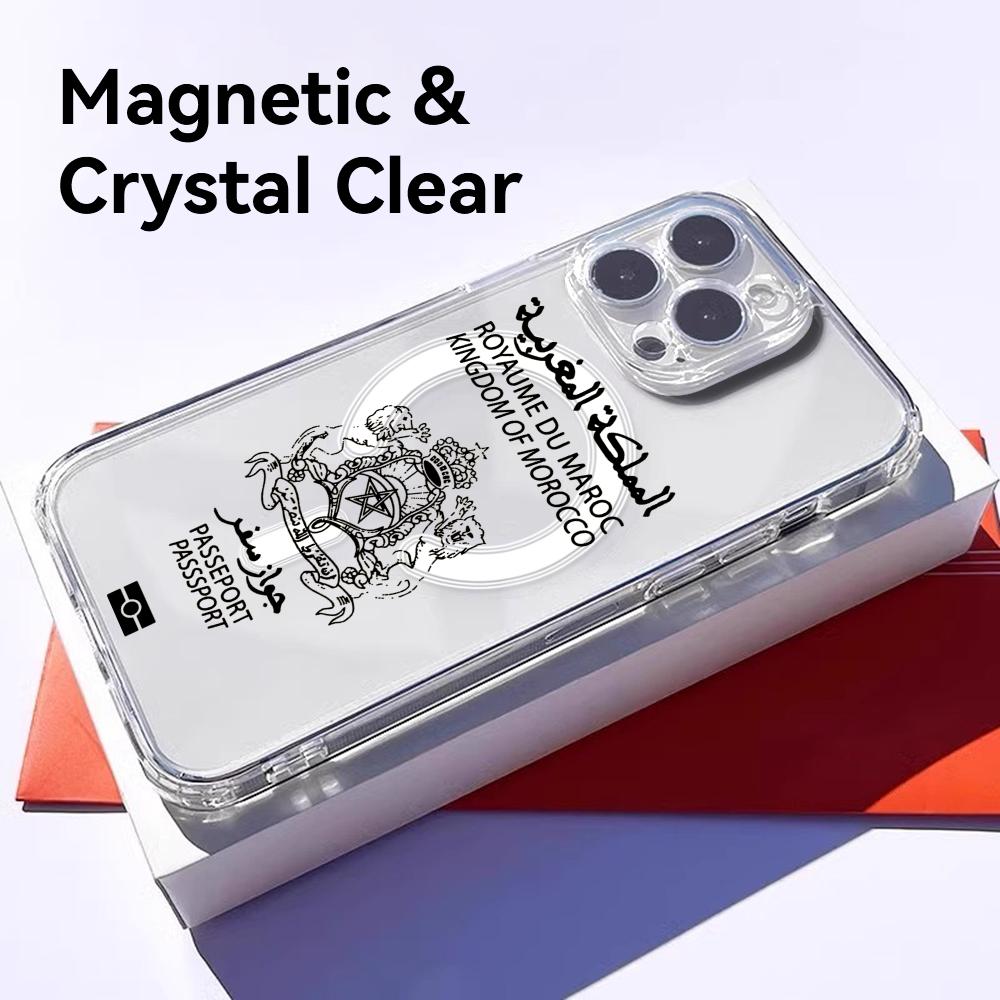 Cool Morocco Passport Phone Ca - Magsafe Wireless Charger のレビューと価格