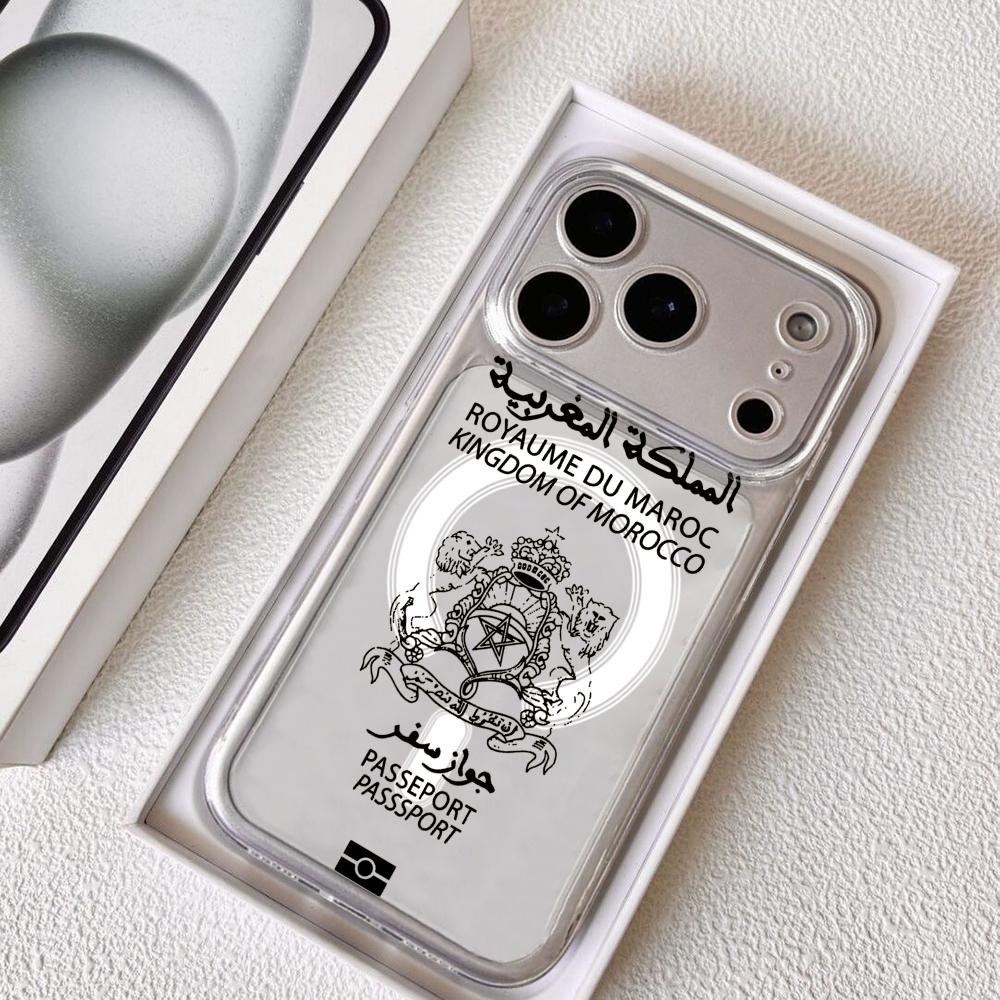 Cool Morocco Passport Phone Ca - Magsafe Wireless Charger のレビューと価格