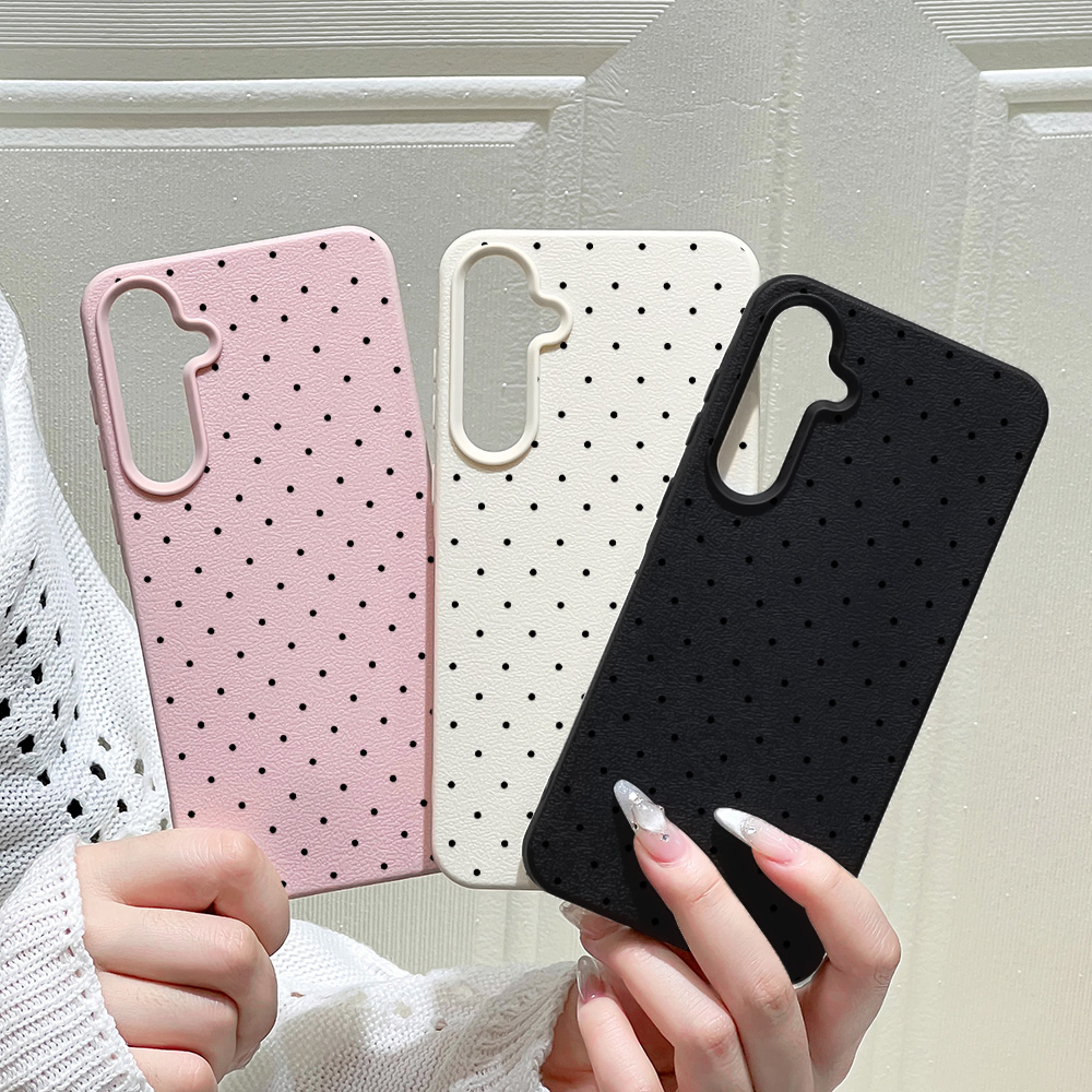Ins Polka Dots Phone Case For  - Phone Accessories Samsung のレビューと価格