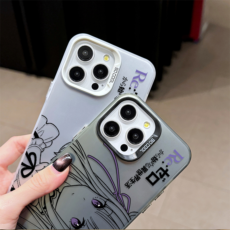 Lovely Cartoon Rem Emilia Phon - Xiaomi Phone Accessories のレビューと価格