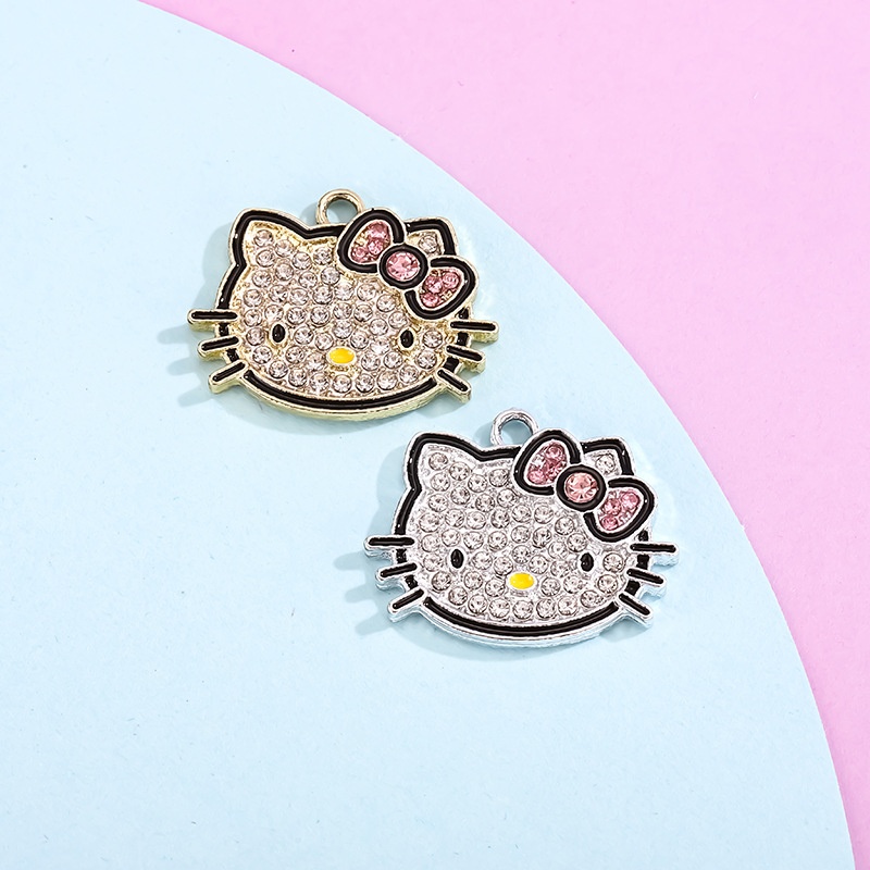 10pcs Hello Kitty Bow Pendant  - Phone Accessories Wholesale In China のレビューと価格