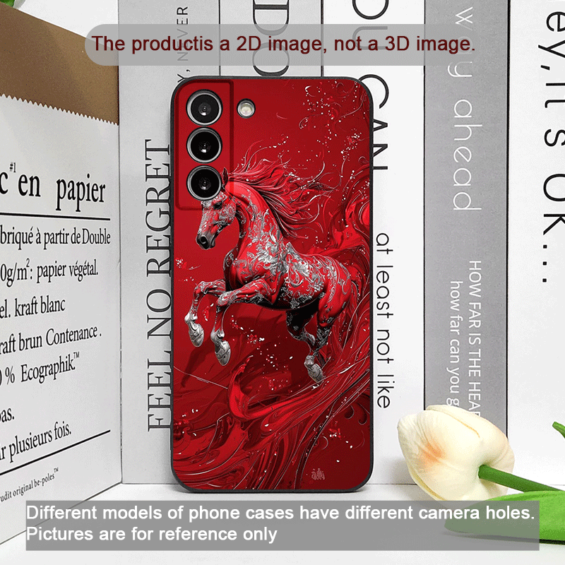 Fashion Chinese-Style Red Hors - Phone Accessories Samsung のレビューと価格