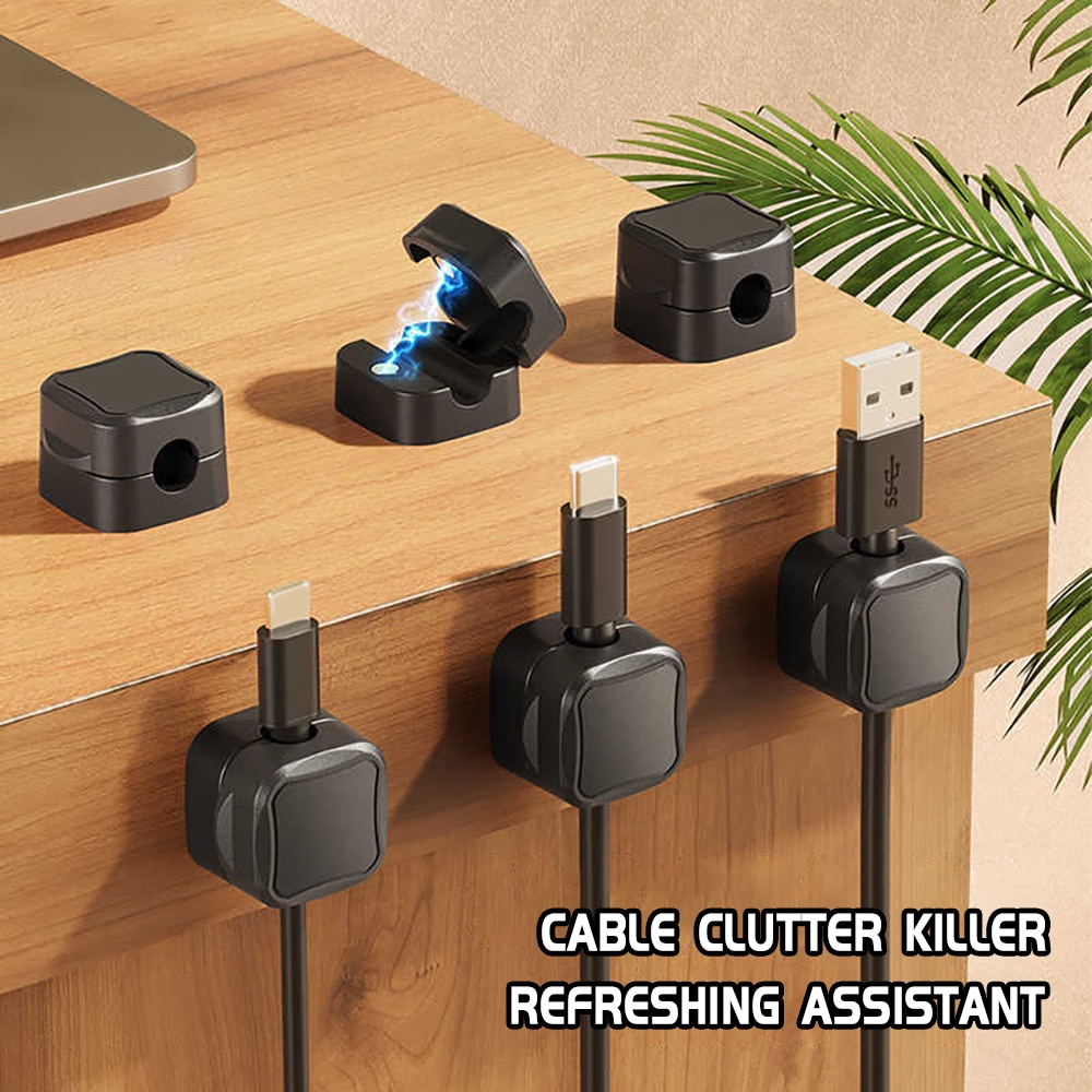 1/6/12pcs Magnetic Cable Clip  - Cable Organizer Magnetic のレビューと価格