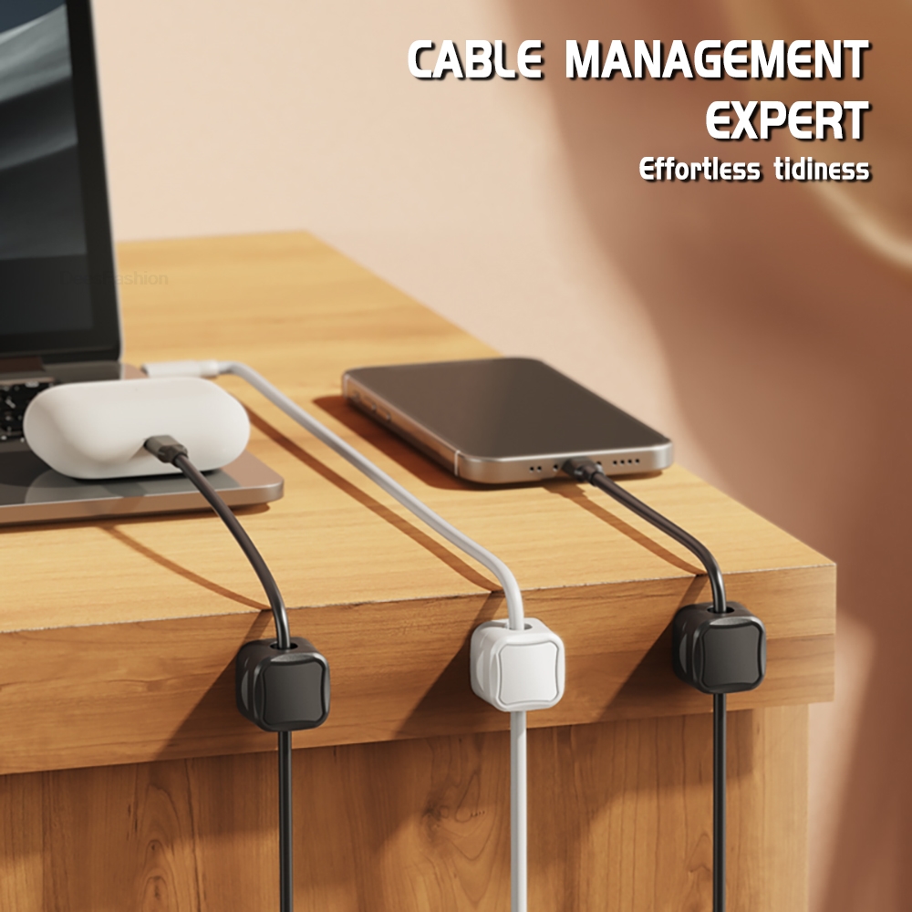 1/6/12pcs Magnetic Cable Clip  - Cable Organizer Magnetic のレビューと価格